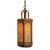 Mid 20th Century Mediterranean Bronze Tone Faux Alabaster Lantern Pendant For Sale