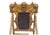 Antique Italian Carved Angel & Dolphin Burlwood Angel Chair For Sale - Image 4 of 5