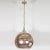 Space-age mercury glass bulb form pendant. Creator: Marcelo Bessa Manufacturer: Spark Interior Origin: United States...