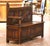 Early 20th Century French Gothic Revival Carved Oak Hall Bench With Storage For Sale - Image 4 of 9