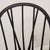 Vintage Windsor-Style Brace Back Chair Newly Refinished in Carbon Grey For Sale - Image 4 of 12