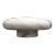 Vintage Faux-Marble Resin "Mushroom" Coffee Table For Sale
