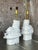 Vintage Boho Original Ursula Schwartz Studio Pottery Lamps - -a Pair For Sale In West Palm - Image 6 of 12