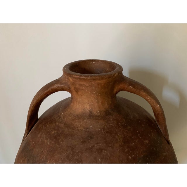 Ceramic 18th Century Picher "Cantaro" From Calanda, Spain, Terracotta Vase For Sale - Image 7 of 13