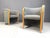Wood Italian Armchairs, 1980s, Set of 2 For Sale - Image 7 of 9