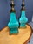 Edwin Cole 1950s Pair of Ceramic and Brass Table Lamps by Edwin Cole for Stiffel Mid Century For Sale - Image 4 of 17