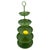 Tiered Leafy Green Tray Pedestal Stand With Handle, Powder-Coated A 5-tier leafy green pedestal centerpiece that is...