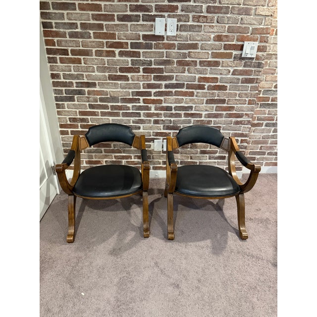 A striking three-piece dining and game set from Drexel’s Esperanto collection, dating from the 1960s. The set includes an...