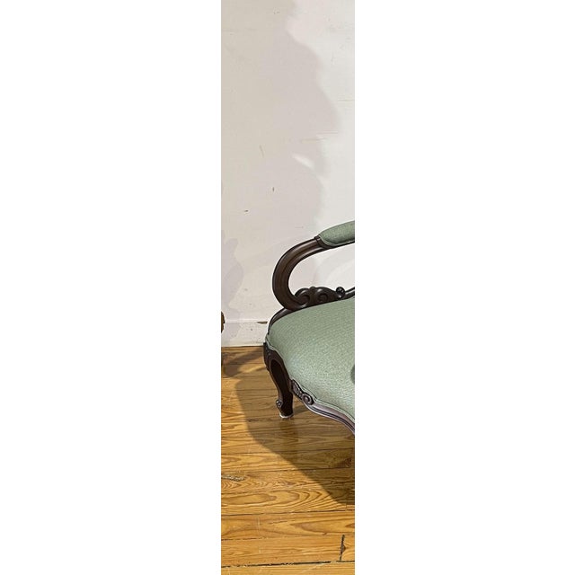 English Reclining Chair in Mahogany For Sale - Image 5 of 8