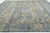 12x15 Hand-Knotted Modern Tabriz Style Wool Area Rug in Blue & Gold For Sale - Image 9 of 12