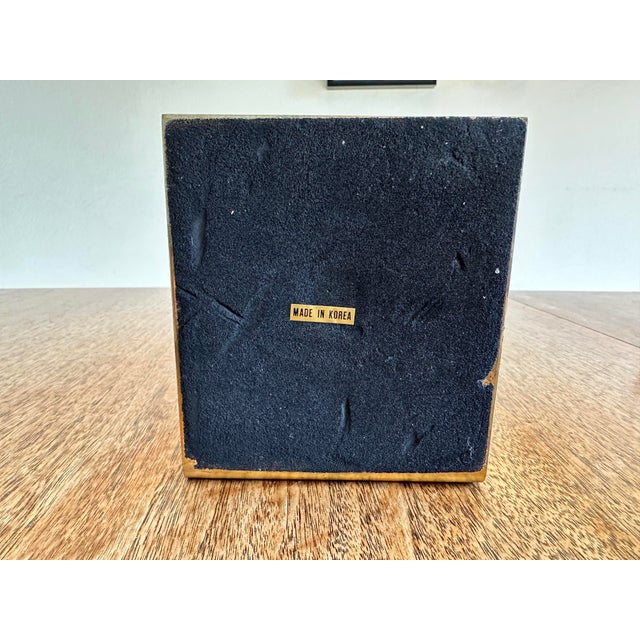 Vintage Brass Armillary Sphere Bookend, c.1980s For Sale In Salt Lake City - Image 6 of 6