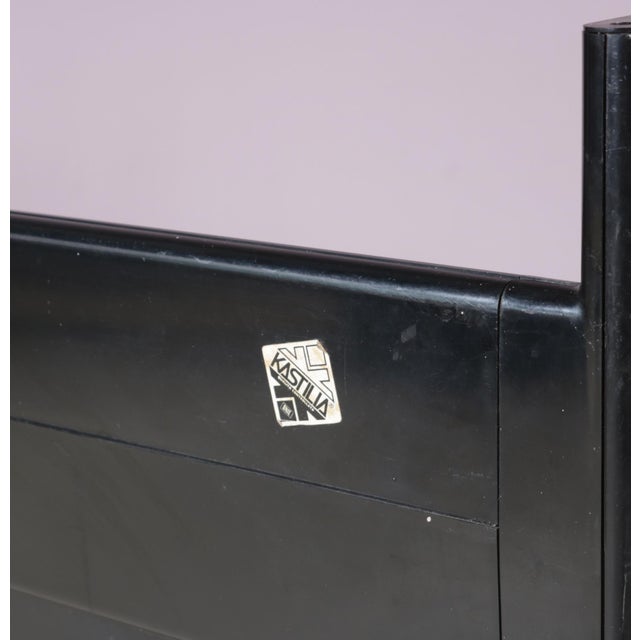 Low Black Plastic Model Multiplo Cabinet by Guzzini for Kastilia, Italy, 1970s For Sale - Image 10 of 14
