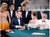 Thunderball Casino 1965 Scottish actor Sean Connery performs in character as James Bond with Italian actor Adolfo Celi as...