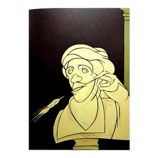 Valerio Adami - Original Lithograph 1976 For Sale