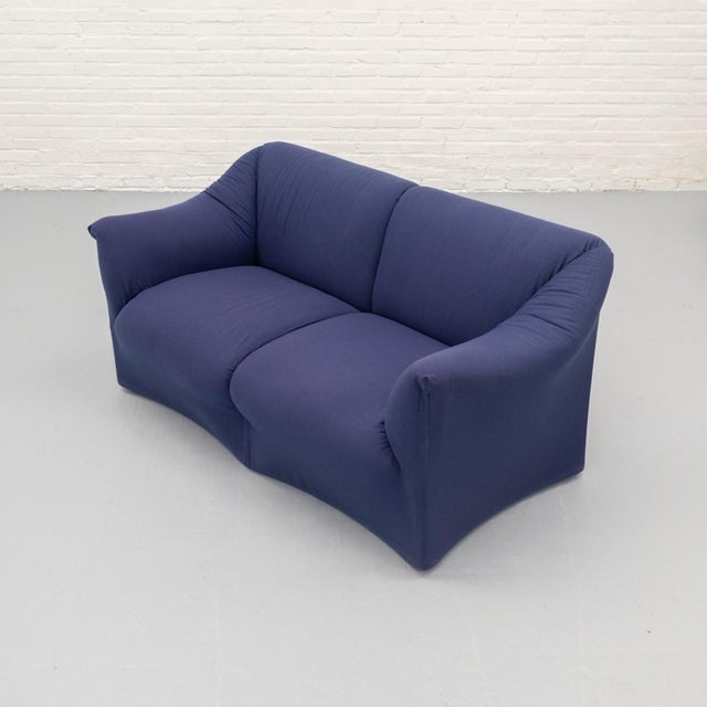 Mid-Century Modern Tentazione 2-Seater Sofa by Mario Bellini for Cassina, 1970s For Sale - Image 3 of 18