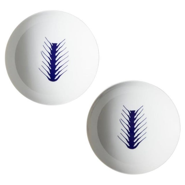 Deep Flat Arete Plates by Charlotte Prerriand for Cassina, Set of 2 For Sale - Image 14 of 14