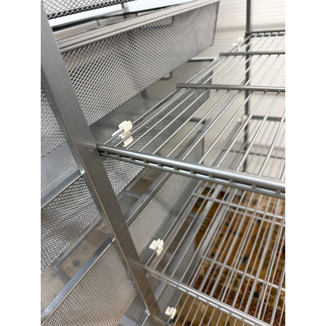 The Container Store Elfa Classic Desks With Drawers, Pair For Sale - Image 11 of 12