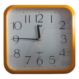 French Kitchen Wall Clock by Jaz, 1990s For Sale