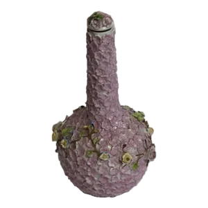 Antique German Porcelain Pink Vase