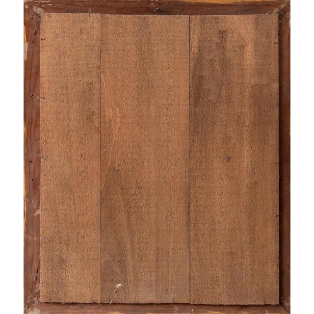 Glass French Louis Philippe Gilt Gesso Mirror, 1850s For Sale - Image 7 of 8