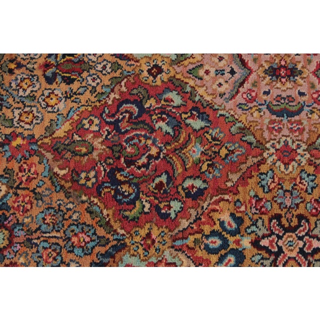 Karastan Multicolor Approx. 4’3” X 6’ Wool Rug For Sale In Philadelphia - Image 6 of 16