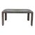 Maitland-Smith Tessellated Marble Console Table, Beveled Glass and Brass Trim For Sale