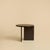 Round Smoked Oak Side Table by Lebanto For Sale - Image 6 of 6