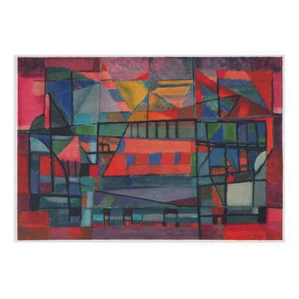 Alfred Manessier, The Construction of the Arch, Lithograph For Sale