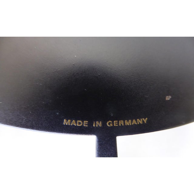 Kienzel Wall Clock Mid Century Modern Metal W. Battery Moment Germany 1960s For Sale - Image 10 of 12