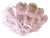 Floreal Pink Murano Glass Flush Mount by Simoeng For Sale