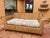 Boho Chic Vintage Palecek Rattan Loveseat/Sofa For Sale - Image 3 of 9