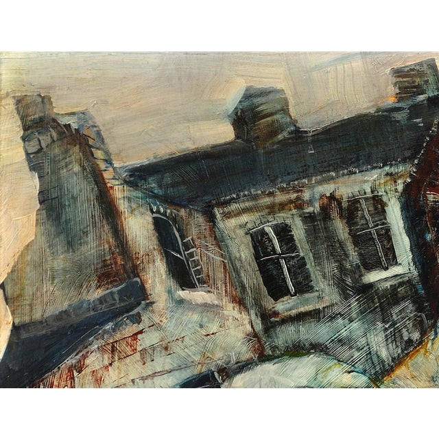 Paul Waplington, Knocked Out, 1970s, Mixed Media Painting, Framed For Sale - Image 6 of 18