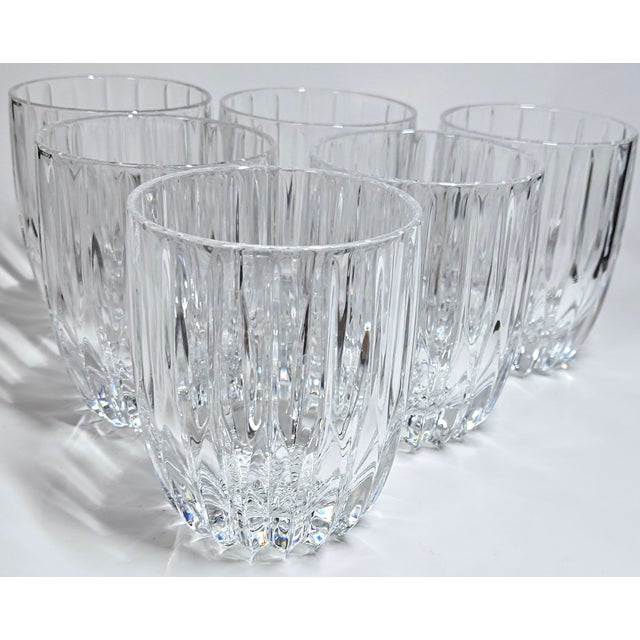 Oooohhhhh yeah.... good lord these are gorgeous. So this is Mikasa crystal, discontinued of course. All the good stuff is....