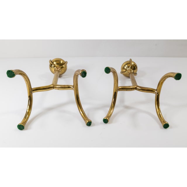 20th Century Pair of Arts and Crafts Bronze Candlesticks For Sale - Image 9 of 10