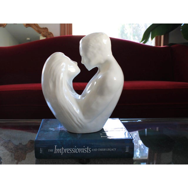 Royal Haeger Lovers Sculputre For Sale - Image 9 of 9