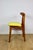 Wood Vintage Yellow Chairs from Hałas, 1970s, Set of 4 For Sale - Image 7 of 12