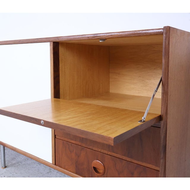 Vintage Walnut Sideboard by William Watting for Fristho, 1960s For Sale - Image 13 of 18