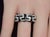 Realism Vintage Roberto Coin Cobra 0.40ct Diamond Articulating Ring in Solid 18k White Gold, Size 8 For Sale - Image 3 of 17