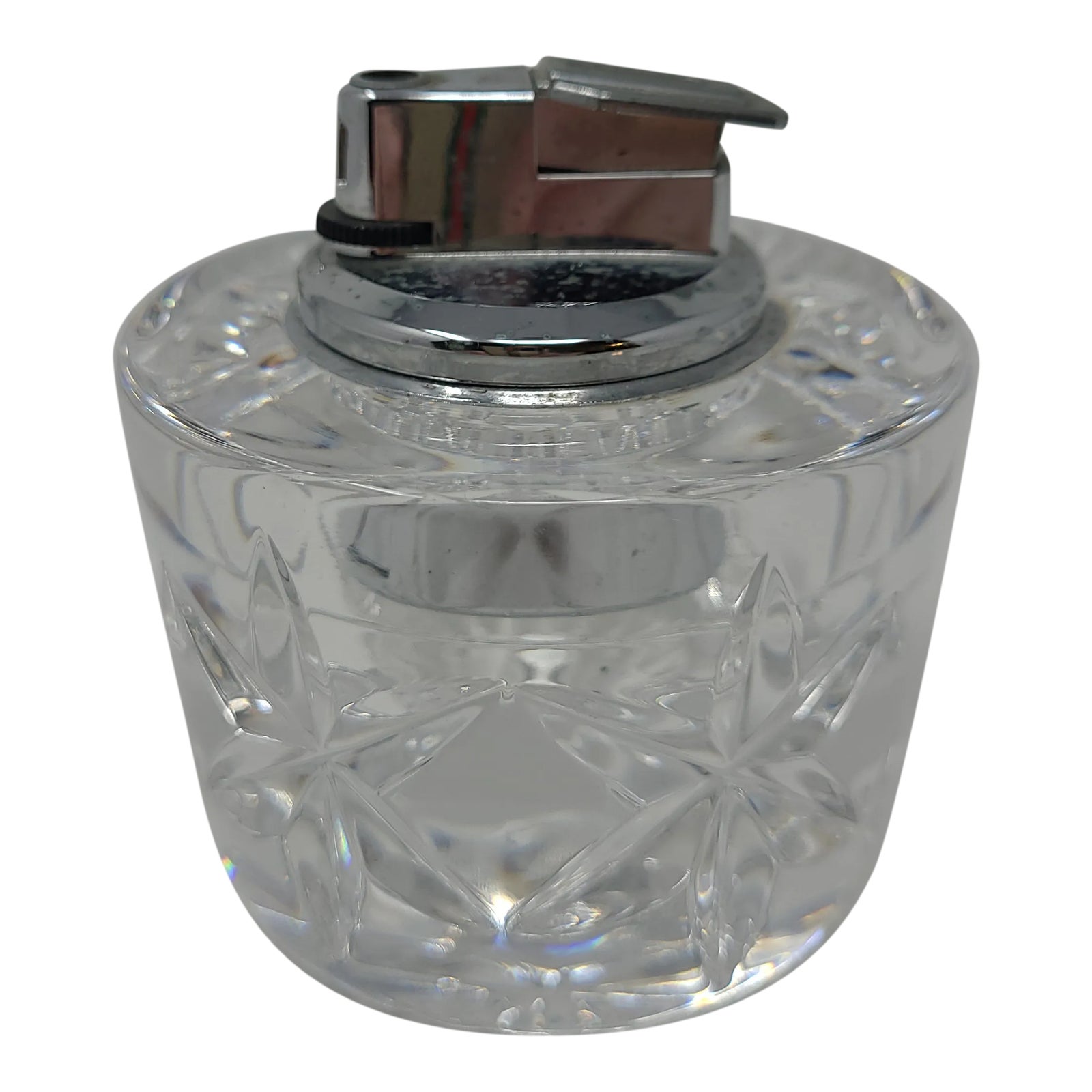 Vintage Cut Crystal Lighter Chairish