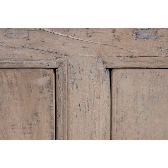 Natural Elm Server Original Patina With Six Doors For Sale In Dallas - Image 6 of 7