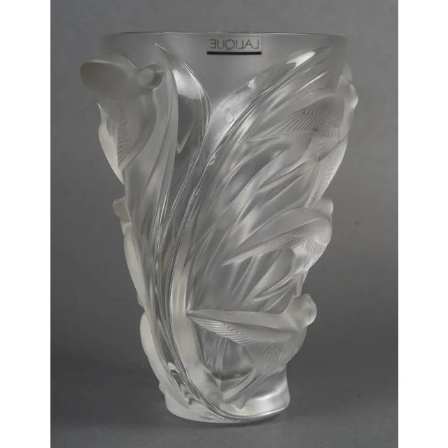 Vintage Martinets Vase from Lalique, 1950s For Sale - Image 4 of 17