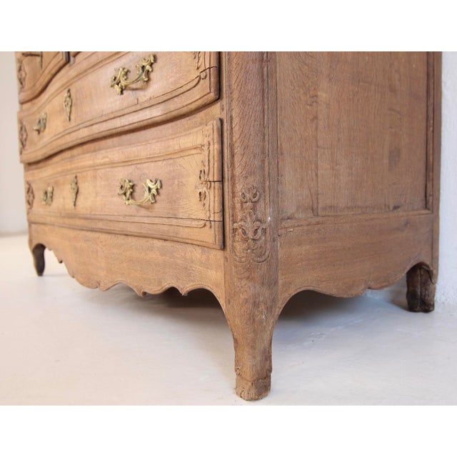 18th Century Liège Baroque Curved Chest of Drawers For Sale - Image 13 of 18