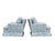 Pair of Baker Furniture Company Club Chairs in Brunschwig & Fils For Sale - Image 10 of 18