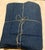 Ralph Lauren Reversible Rare Dark Blue Heavy Denim Queen Comforter Late 20th Century Excellent Condition For Sale In Denver - Image 6 of 6