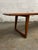 1960s Large Danish Teak Mid Century Modern Surfboard Coffee Table 1960s For Sale - Image 5 of 6