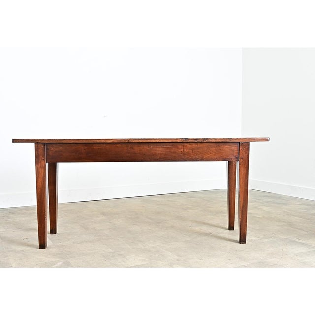 Late 19th Century French 19th Century Oak Single-Drawer Server For Sale - Image 5 of 11