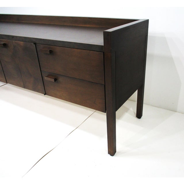 Mid Century Credenza Sideboard or Stereo Cabinet in the Style of Harvey Probber For Sale - Image 12 of 16