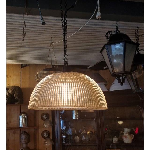 Vintage Holophane Suspension, 1970s For Sale - Image 8 of 10