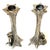 Yaacov Heller Adam and Eve Sterling Silver Candlesticks, Pair, 1993 For Sale - Image 18 of 18
