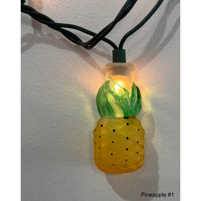 Christmas Is Coming! 16 Pieces- Heavy Glass Christmas Light Covers Ca 1980s For Sale - Image 13 of 18